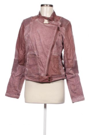 Γυναικείο μπουφάν Garcia Jeans, Μέγεθος L, Χρώμα Ρόζ , Τιμή 6,37 €