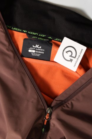 Γυναικείο μπουφάν Jeff Green, Μέγεθος XL, Χρώμα Καφέ, Τιμή 5,20 €