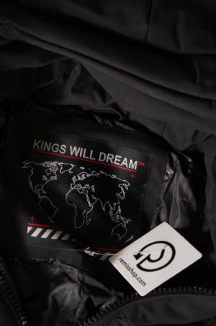 Γυναικείο μπουφάν Kings will Dream, Μέγεθος M, Χρώμα Μαύρο, Τιμή 29,05 €