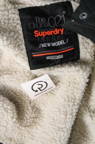 Γυναικείο μπουφάν Superdry, Μέγεθος S, Χρώμα Πράσινο, Τιμή 95,88 €
