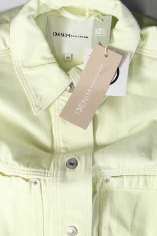Γυναικείο μπουφάν Tom Tailor, Μέγεθος XS, Χρώμα Πράσινο, Τιμή 22,08 €