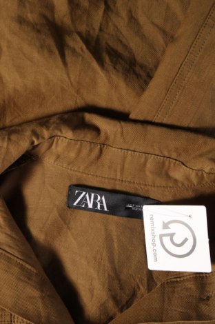 Дамско яке Zara, Размер S, Цвят Зелен, Цена 44,30 лв.
