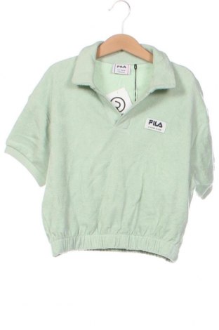 Детска блуза FILA, Размер 8-9y/ 134-140 см, Цвят Зелен, Цена 24,50 лв.