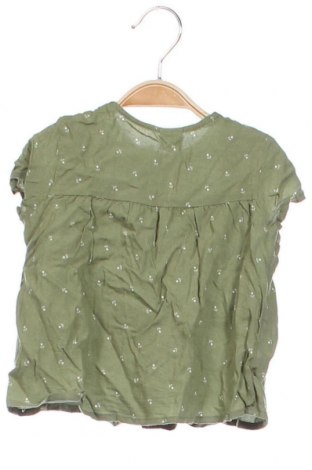 Детска блуза H&M, Размер 9-12m/ 74-80 см, Цвят Зелен, Цена 21,95 лв.