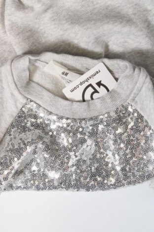 Kinder Shirt H&M, Größe 15-18y/ 170-176 cm, Farbe Grau, Preis 4,34 €