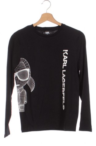 Dziecięca bluzka Karl Lagerfeld, Rozmiar 12-13y/ 158-164 cm, Kolor Czarny, Cena 450,46 zł