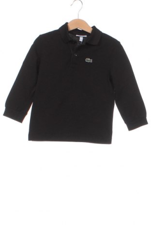 Bluză pentru copii Lacoste, Mărime 3-4y/ 104-110 cm, Culoare Negru, Preț 134,21 Lei