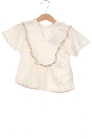 Детска блуза Zara, Размер 4-5y/ 110-116 см, Цвят Екрю, Цена 19,76 лв.