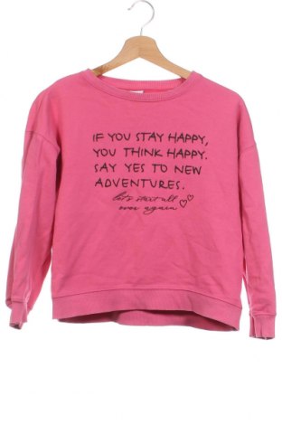 Детска блуза Zara, Размер 11-12y/ 152-158 см, Цвят Розов, Цена 14,35 лв.