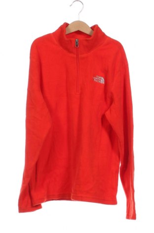 Детска поларена блуза The North Face, Размер 14-15y/ 168-170 см, Цвят Оранжев, Цена 31,20 лв.