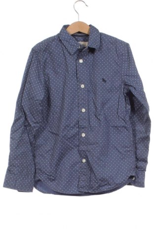 Kinderhemd H&M, Größe 7-8y/ 128-134 cm, Farbe Blau, Preis 6,61 €