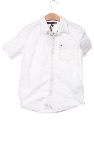 Παιδικό πουκάμισο Tommy Hilfiger, Μέγεθος 7-8y/ 128-134 εκ., Χρώμα Λευκό, Τιμή 33,74 €