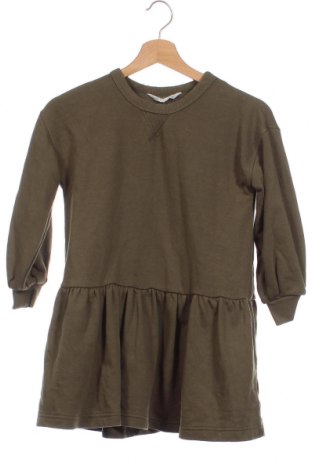 Детска рокля H&M, Размер 6-7y/ 122-128 см, Цвят Зелен, Цена 14,88 лв.