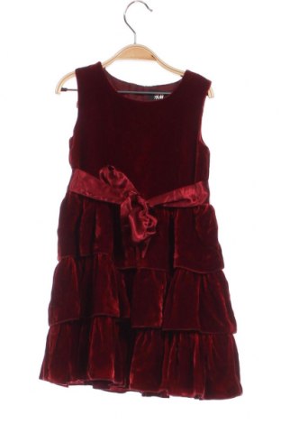 Kinderkleid H&M, Größe 2-3y/ 98-104 cm, Farbe Rot, Preis 5,53 €