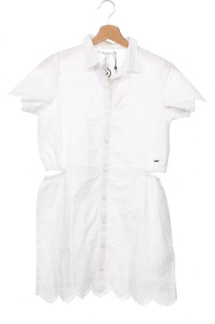 Kinderkleid Pepe Jeans, Größe 13-14y/ 164-168 cm, Farbe Weiß, Preis 49,36 €
