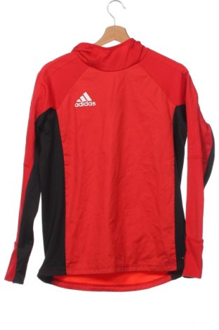 Dziecięca sportowa bluzka Adidas, Rozmiar 13-14y/ 164-168 cm, Kolor Czerwony, Cena 198,63 zł