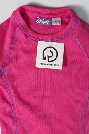 Dziecięca sportowa bluzka Crivit, Rozmiar 4-5y/ 110-116 cm, Kolor Różowy, Cena 36,95 zł
