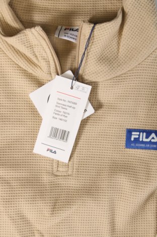 Детска спортна блуза FILA, Размер 10-11y/ 146-152 см, Цвят Бежов, Цена 20,06 лв.
