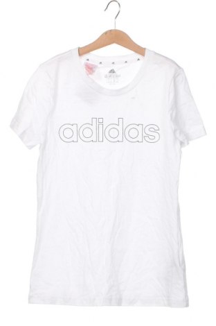 Детска тениска Adidas, Размер 13-14y/ 164-168 см, Цвят Бял, Цена 48,60 лв.