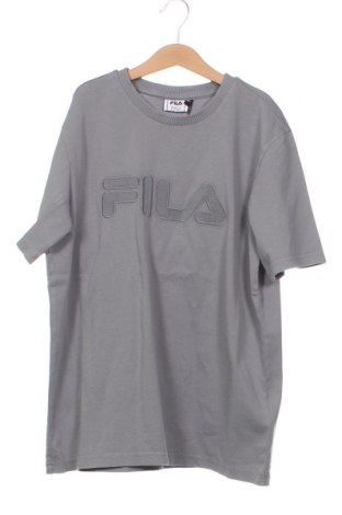 Детска тениска FILA, Размер 12-13y/ 158-164 см, Цвят Сив, Цена 33,15 лв.