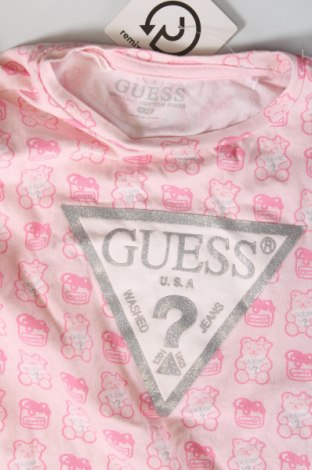 Παιδικό μπλουζάκι Guess, Μέγεθος 6-7y/ 122-128 εκ., Χρώμα Ρόζ , Τιμή 25,73 €