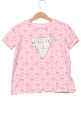 Παιδικό μπλουζάκι Guess, Μέγεθος 6-7y/ 122-128 εκ., Χρώμα Ρόζ , Τιμή 27,38 €