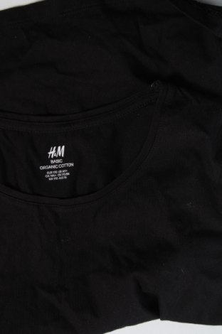 Dziecięcy T-shirt H&M, Rozmiar 14-15y/ 168-170 cm, Kolor Czarny, Cena 46,44 zł