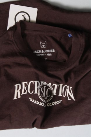 Детска тениска Jack & Jones, Размер 9-10y/ 140-146 см, Цвят Кафяв, Цена 19,02 лв.