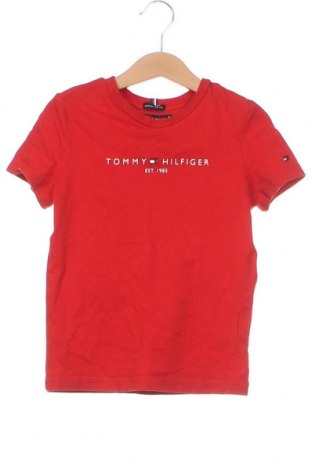 Tricou pentru copii Tommy Hilfiger, Mărime 4-5y/ 110-116 cm, Culoare Roșu, Preț 151,58 Lei