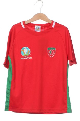 Детска тениска Uefa, Размер 6-7y/ 122-128 см, Цвят Червен, Цена 24,65 лв.