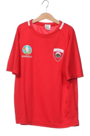 Детска тениска Uefa, Размер 12-13y/ 158-164 см, Цвят Червен, Цена 24,65 лв.