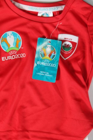 Παιδικό μπλουζάκι Uefa, Μέγεθος 6-9m/ 68-74 εκ., Χρώμα Κόκκινο, Τιμή 4,63 €