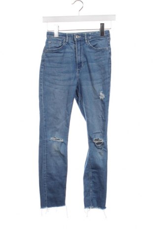 Dětské džíny  H&M, Velikost 11-12y/ 152-158 cm, Barva Modrá, Cena  110,00 Kč