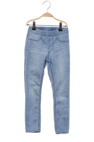Dětské džíny  H&M, Velikost 5-6y/ 116-122 cm, Barva Modrá, Cena  134,00 Kč