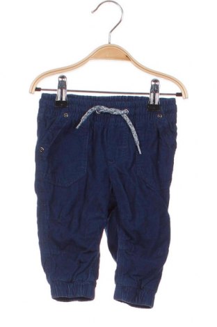Pantaloni de catifea reiată, pentru copii H&M, Mărime 6-9m/ 68-74 cm, Culoare Albastru, Preț 25,51 Lei