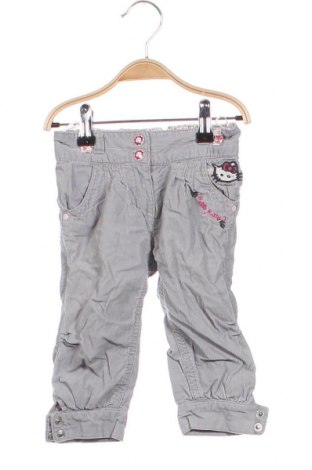 Pantaloni de catifea reiată, pentru copii Hello Kitty, Mărime 12-18m/ 80-86 cm, Culoare Gri, Preț 54,00 Lei
