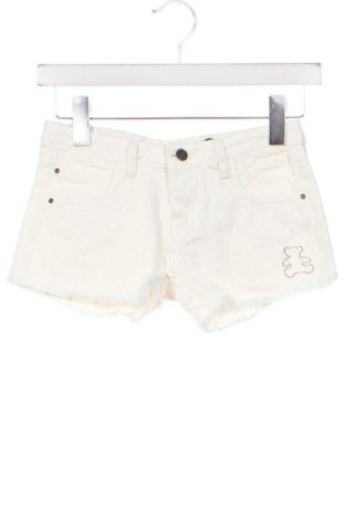 Pantaloni scurți pentru copii LuluCastagnette, Mărime 7-8y/ 128-134 cm, Culoare Alb, Preț 92,63 Lei