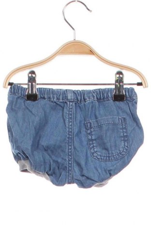 Pantaloni scurți pentru copii United Colors Of Benetton, Mărime 3-6m/ 62-68 cm, Culoare Albastru, Preț 16,07 Lei