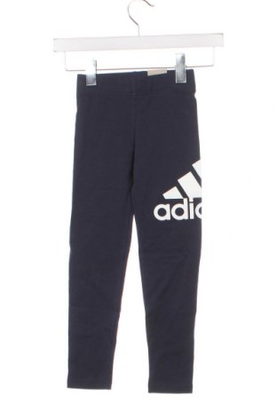 Colanți pentru copii Adidas, Mărime 6-7y/ 122-128 cm, Culoare Albastru, Preț 163,42 Lei