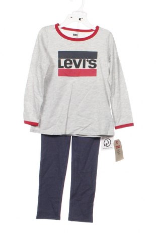 Детски комплект Levi's, Размер 4-5y/ 110-116 см, Цвят Многоцветен, Цена 103,53 лв.