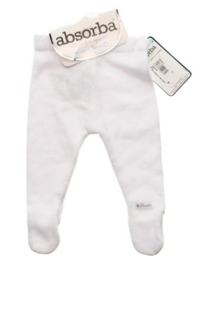 Детски панталон Absorba, Размер 0-1m/ 50 см, Цвят Бял, Цена 32,45 лв.