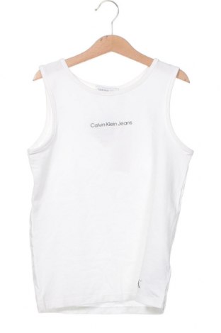 Детски потник Calvin Klein Jeans, Размер 13-14y/ 164-168 см, Цвят Бял, Цена 29,50 лв.
