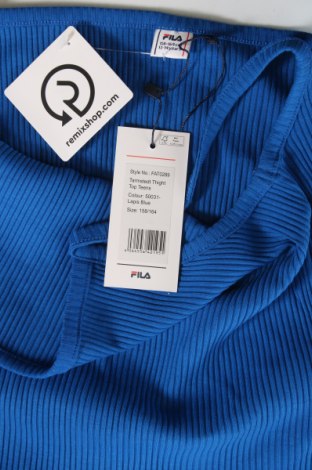 Μπλουζάκι αμάνικο παιδικό FILA, Μέγεθος 12-13y/ 158-164 εκ., Χρώμα Μπλέ, Τιμή 11,92 €