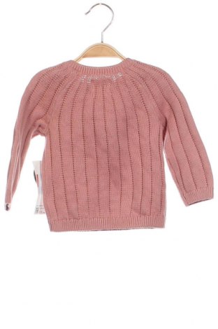 Детски пуловер C&A, Размер 6-9m/ 68-74 см, Цвят Розов, Цена 10,58 лв.