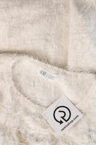 Dziecięcy sweter H&M, Rozmiar 10-11y/ 146-152 cm, Kolor ecru, Cena 30,71 zł