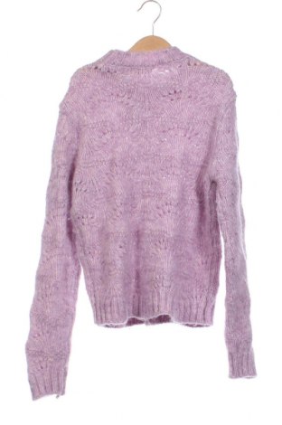 Dziecięcy sweter Pieces, Rozmiar 8-9y/ 134-140 cm, Kolor Fioletowy, Cena 72,09 zł