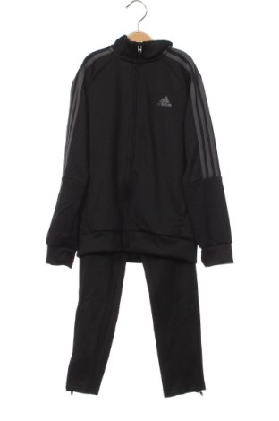 Детски спортен комплект Adidas, Размер 7-8y/ 128-134 см, Цвят Черен, Цена 134,10 лв.