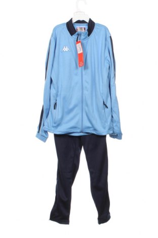 Kinder Trainingsanzug Kappa, Größe 11-12y/ 152-158 cm, Farbe Blau, Preis 22,94 €