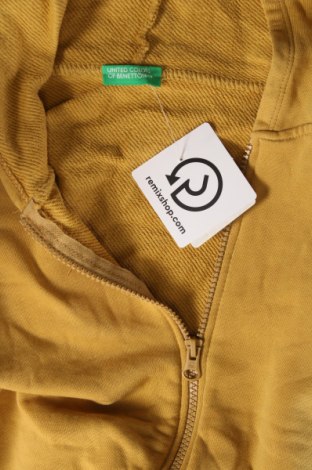 Gyerek sweatshirt United Colors Of Benetton, Méret 9-10y / 140-146 cm, Szín Sárga, Ár 15 645 Ft