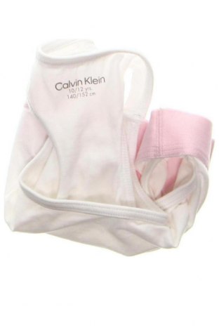 Детско бельо Calvin Klein, Размер 10-11y/ 146-152 см, Цвят Бял, Цена 64,00 лв.